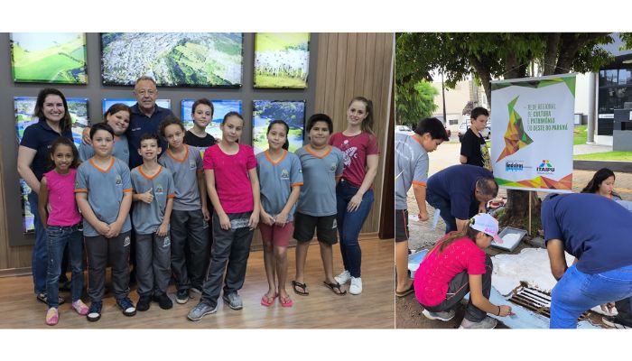 Guaraniaçu - Alunos da Escola Mun. do Campo Francisco Manoel da Silva participam de projeto em parceria com a Itaipu